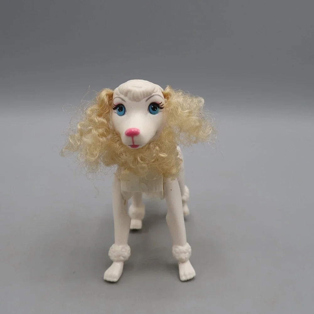 Barbie Posh Pets Poodle Teresa 2003 Mattel Dog Puppy Style Hinged Posable Figure